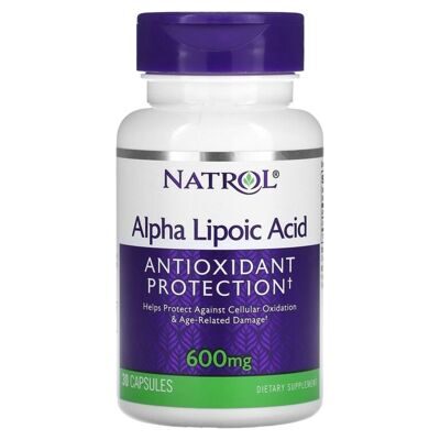 Alpha Lipoic Acid 600 mg 30 caps / Альфа-липоевая кислота