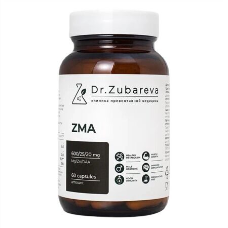 Dr.Zubareva ZMA, 60 капсул